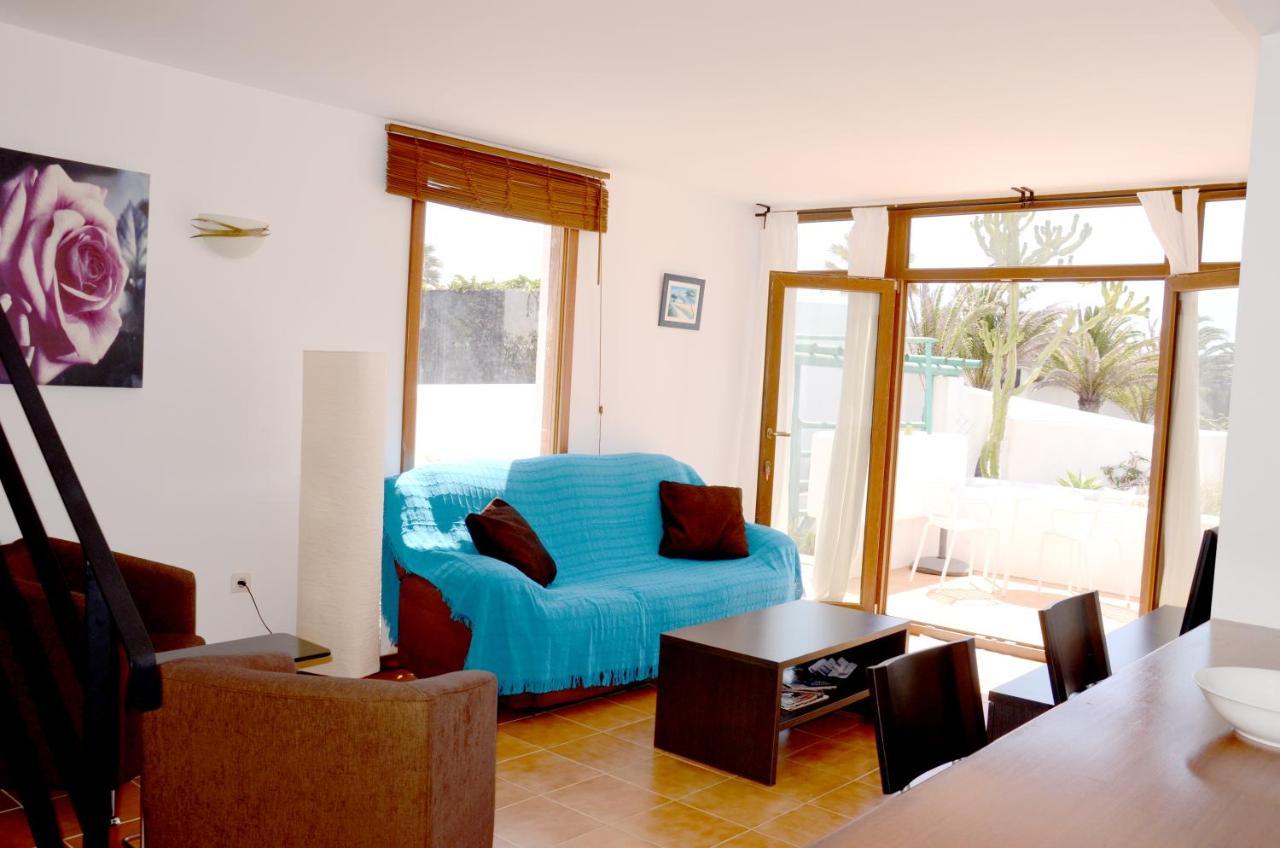 B16-Duplex Luminoso+ Piscina A 150 M Del Mar Daire Charco del Palo Dış mekan fotoğraf