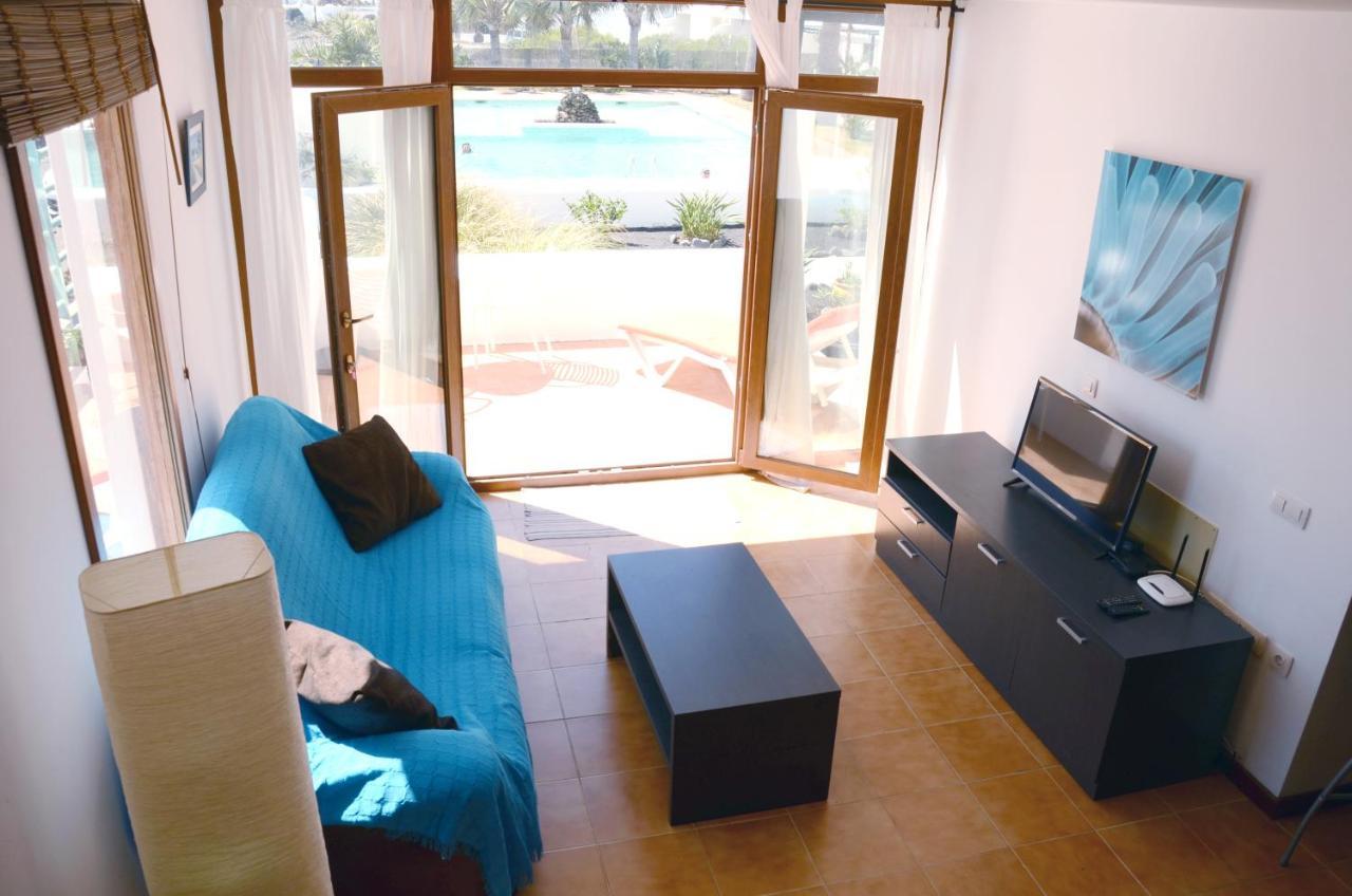 B16-Duplex Luminoso+ Piscina A 150 M Del Mar Daire Charco del Palo Dış mekan fotoğraf